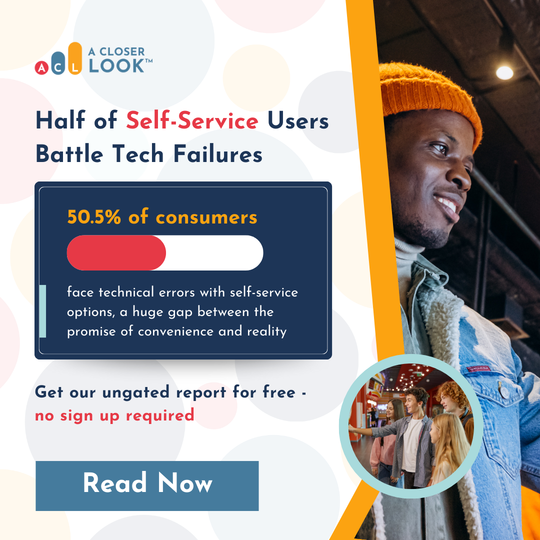 Half of Self Service Users Battle Tech Failures